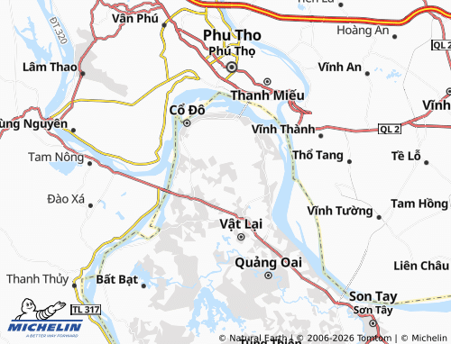 Mapa MICHELIN Vạn Thắng - ViaMichelin