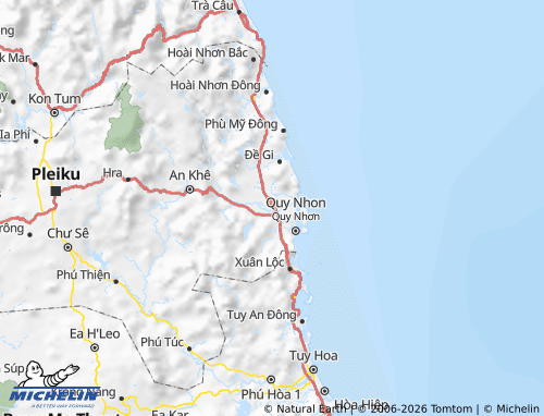 Mapa MICHELIN An Nhơn - ViaMichelin