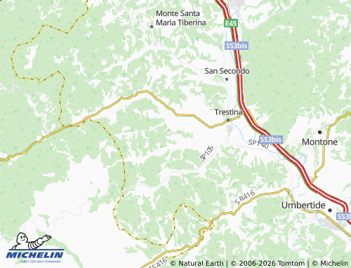 Mappa MICHELIN Lugnano - ViaMichelin