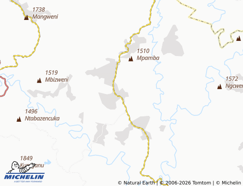 MICHELIN-Landkarte Dadane - ViaMichelin
