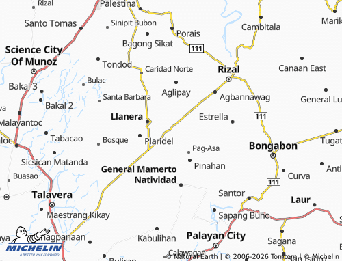 MICHELIN Bicos map - ViaMichelin