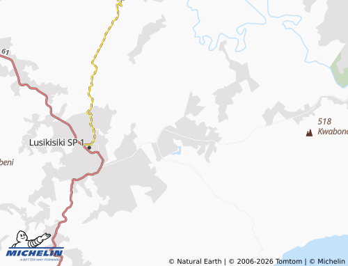 MICHELIN-Landkarte Lingeni - ViaMichelin