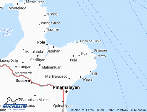 Mappa MICHELIN Pula - ViaMichelin