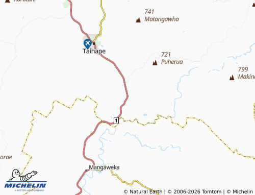Mapa MICHELIN Utiku - ViaMichelin