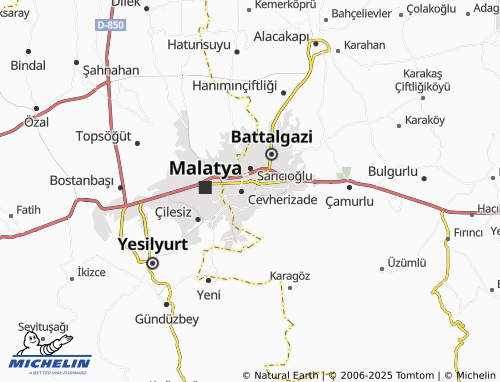 MICHELIN İstiklal map - ViaMichelin