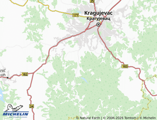 Mapa MICHELIN Grošnica - ViaMichelin