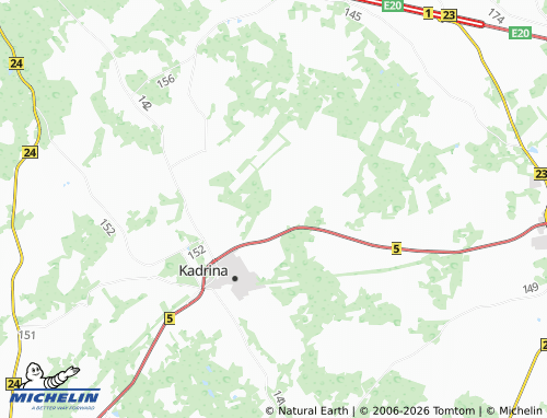 Carte MICHELIN Lante - ViaMichelin