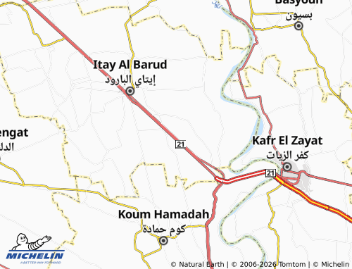 Mapa MICHELIN Munsha'at al-Nasr - ViaMichelin