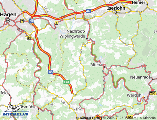 MICHELIN Wiblingwerde map - ViaMichelin
