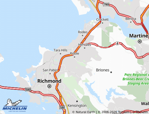Mappa MICHELIN Pinole - ViaMichelin