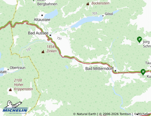 Mapa MICHELIN Kainisch - ViaMichelin