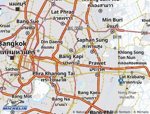 Mapa MICHELIN Hua Mak - ViaMichelin