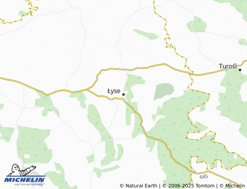 MICHELIN Łyse map - ViaMichelin