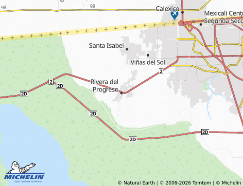 Mapa MICHELIN Rivera del Progreso - ViaMichelin