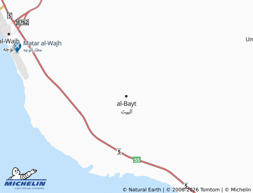 Kaart MICHELIN al-Bayt - ViaMichelin