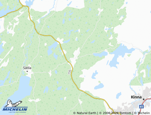 MICHELIN-Landkarte Hyssna - ViaMichelin