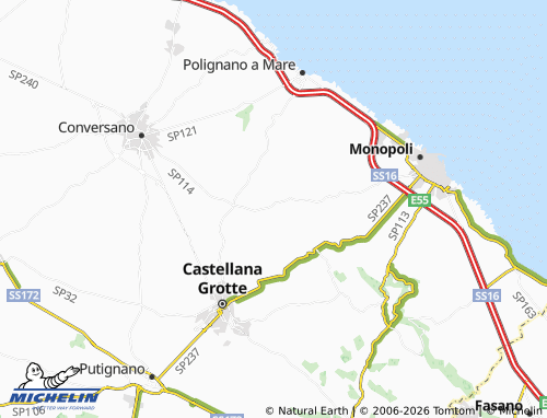 MICHELIN San Bartolomeo map - ViaMichelin