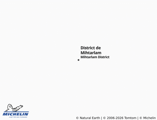 Kaart MICHELIN District Mihtarlam - ViaMichelin