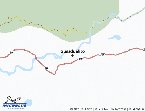 MICHELIN Guasdualito map - ViaMichelin