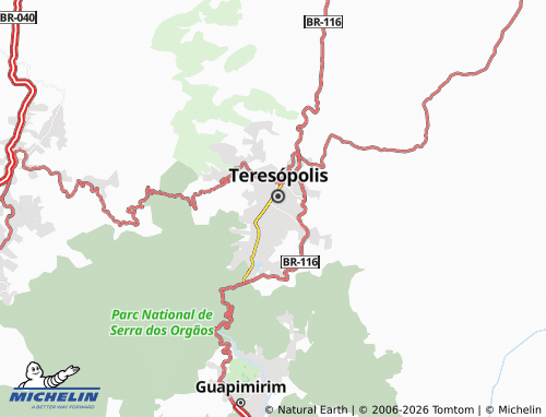 MICHELIN-Landkarte Fazendinha - ViaMichelin