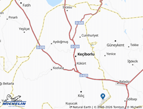 MICHELIN Hasanbey map - ViaMichelin