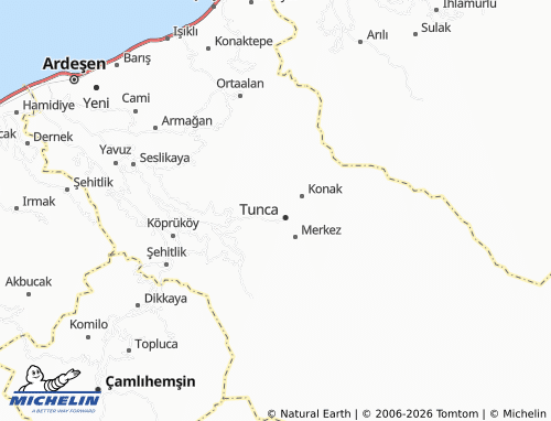 MICHELIN Esentepe map - ViaMichelin