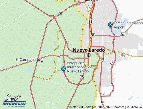 MICHELIN Buenos Aires map - ViaMichelin