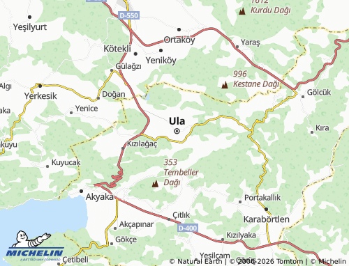 Mappa MICHELIN Demirtaş - ViaMichelin