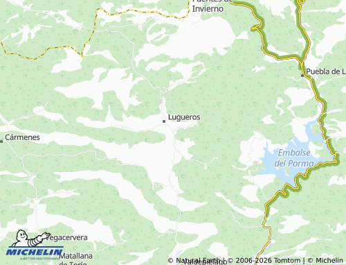 MICHELIN Tolibia de Abajo map - ViaMichelin