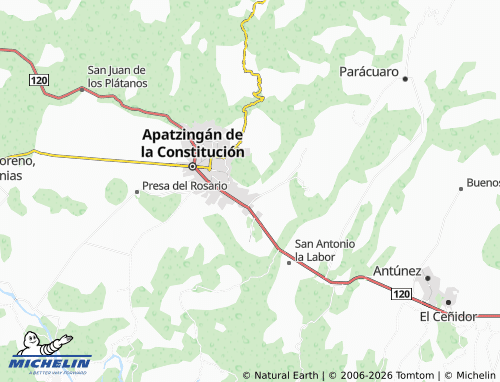 Mapa MICHELIN Los Arquitos - ViaMichelin