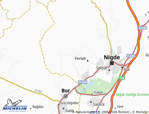 Kaart MICHELIN Koyunlu - ViaMichelin