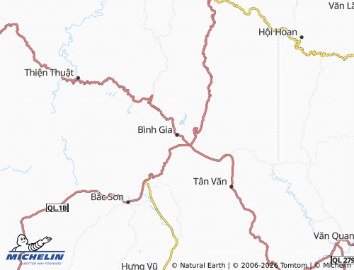 Mapa MICHELIN Bình Gia - ViaMichelin