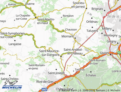 MICHELIN La Fillonnière map - ViaMichelin