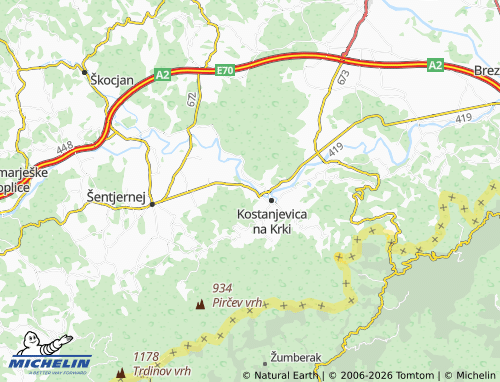 Kaart MICHELIN Dobe - ViaMichelin