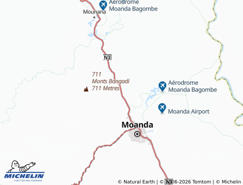 MICHELIN Nguiassono map - ViaMichelin