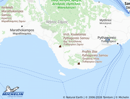 Carte MICHELIN Spatharaioi - ViaMichelin