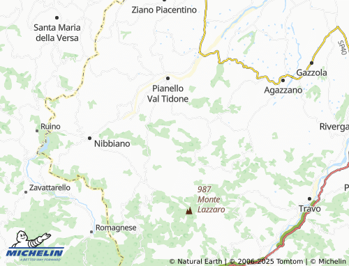 Mapa MICHELIN Chiarone - ViaMichelin