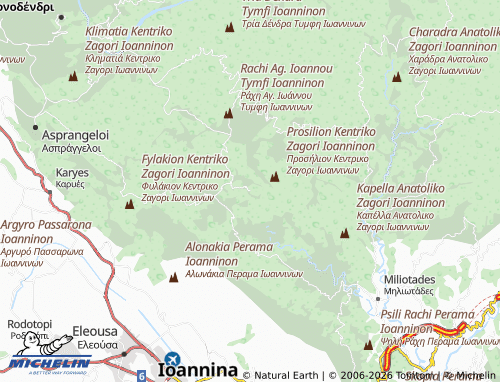 Carte MICHELIN Dipotamo - ViaMichelin