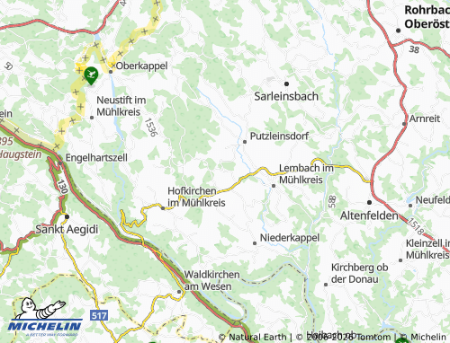 MICHELIN Mairing map - ViaMichelin