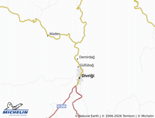 Mappa MICHELIN Demirdağ - ViaMichelin