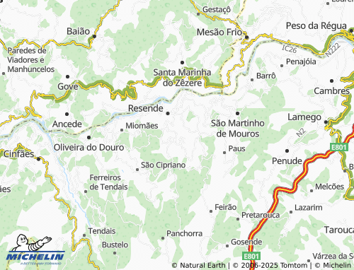 MICHELIN Cárquere map - ViaMichelin