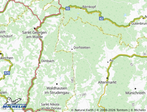 MICHELIN Wimbergeramt map - ViaMichelin