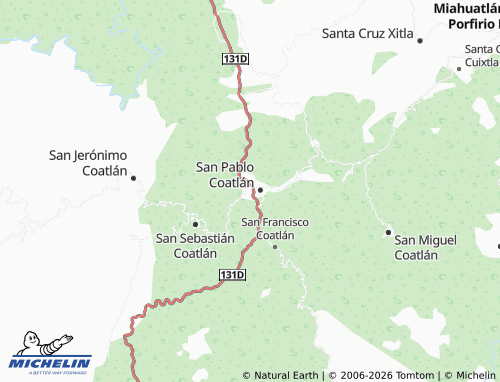 Mappa MICHELIN Centro - ViaMichelin