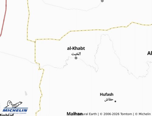 MICHELIN-Landkarte al-Khabt - ViaMichelin