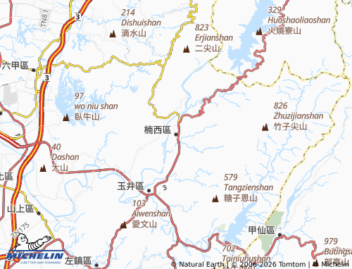 Kaart MICHELIN nan xi qu - ViaMichelin