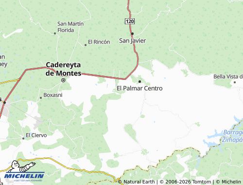 MICHELIN La Peña map - ViaMichelin