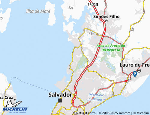 MICHELIN Periperi map - ViaMichelin