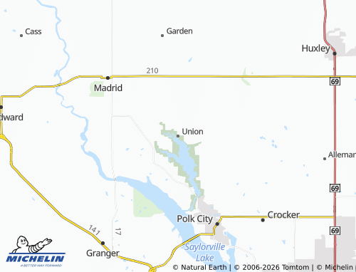 Mapa MICHELIN Union - ViaMichelin