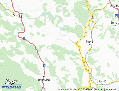 Carte MICHELIN Sastavak - ViaMichelin