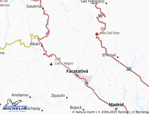 MICHELIN San Rafael map - ViaMichelin